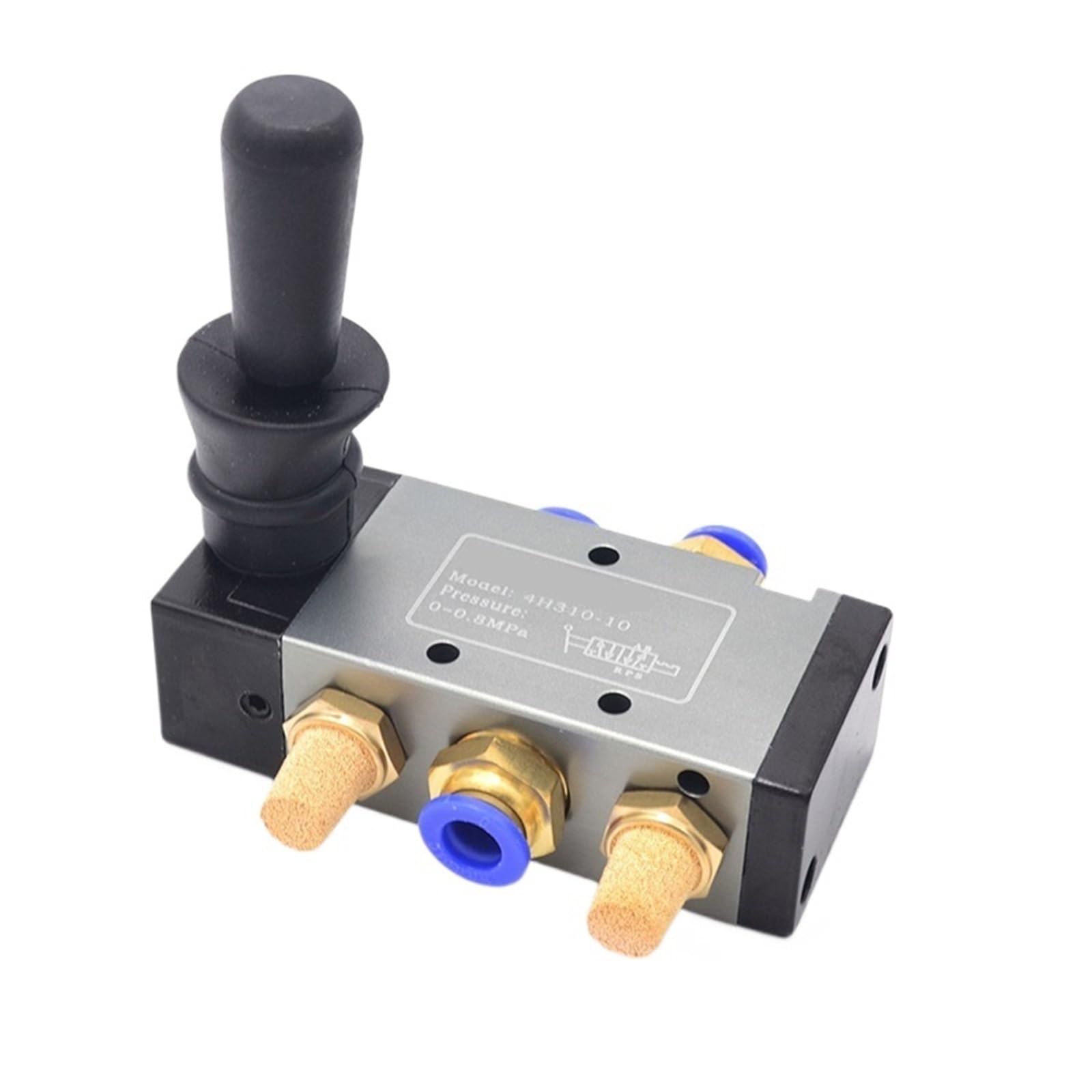 UWUKCJOKQ 4h210 08 Pneumatic Switch Manual Valve Hand Wrench 4H310 Control 5/2 Way 4H210(4h310-10,With 12mm fittings)