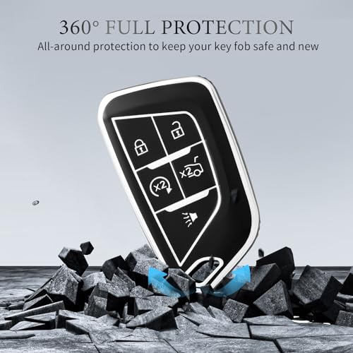 Protection clé Cadillac intégrale 360 pour préserver le boîtier - 3