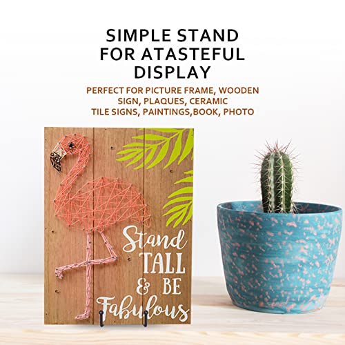 Lionwei Lionweli Decorative Plate Stand Holder Picture Frame Stand Easel Display Stand #TOP4