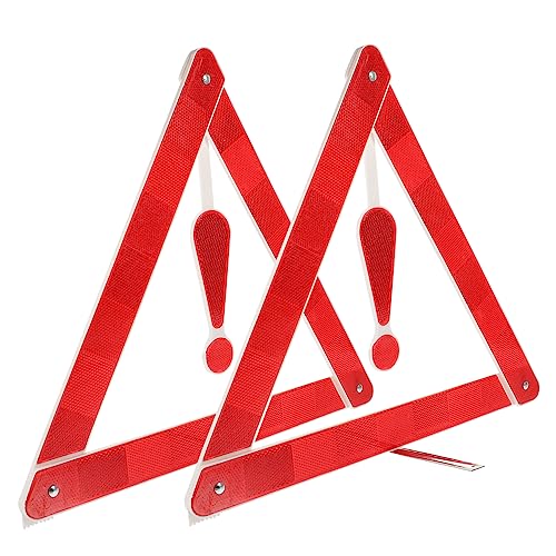 Triángulo de Seguridad para Carro Juego 2 Piezas miniatura 1