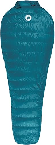 NANO2 - Saco de dormir de plumón de ganso para adultos, 800 fp