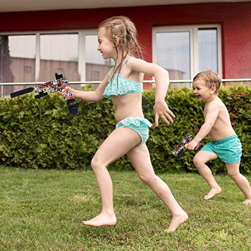 Avn Electric Gel Ball Blaster Pistol,Gel Gun Pistol,Gel Splatter Ball Gun Toys,Manual And Automatic Burst Dual Mode With 60000+ Water Beads And Goggles For Outdoor Team Game For Ages12+ #TOP5