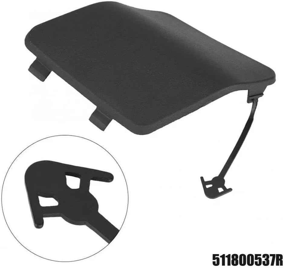 Hitch Cover Trailer for Vauxhall Bumper Front Towing Tow Hook Hole Eye Cover 511800537R for Renault Master MK3 2010 Onward Automotive Parts