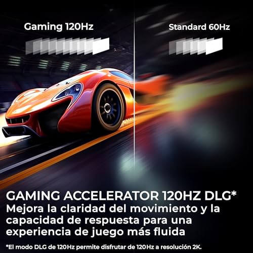Miniatura 5 de Haier K85 4K UHD 55" H55K85GUX, Smart TV con Google TV, Chromecast, Dolby Audio, HDR10, MEMC, AI Picture Quality, Bluetooth 5.1, Gaming Accelerator 120Hz, USB 2.0 x 2, DBX TV, HDMI 2.1 x 4 [2026]