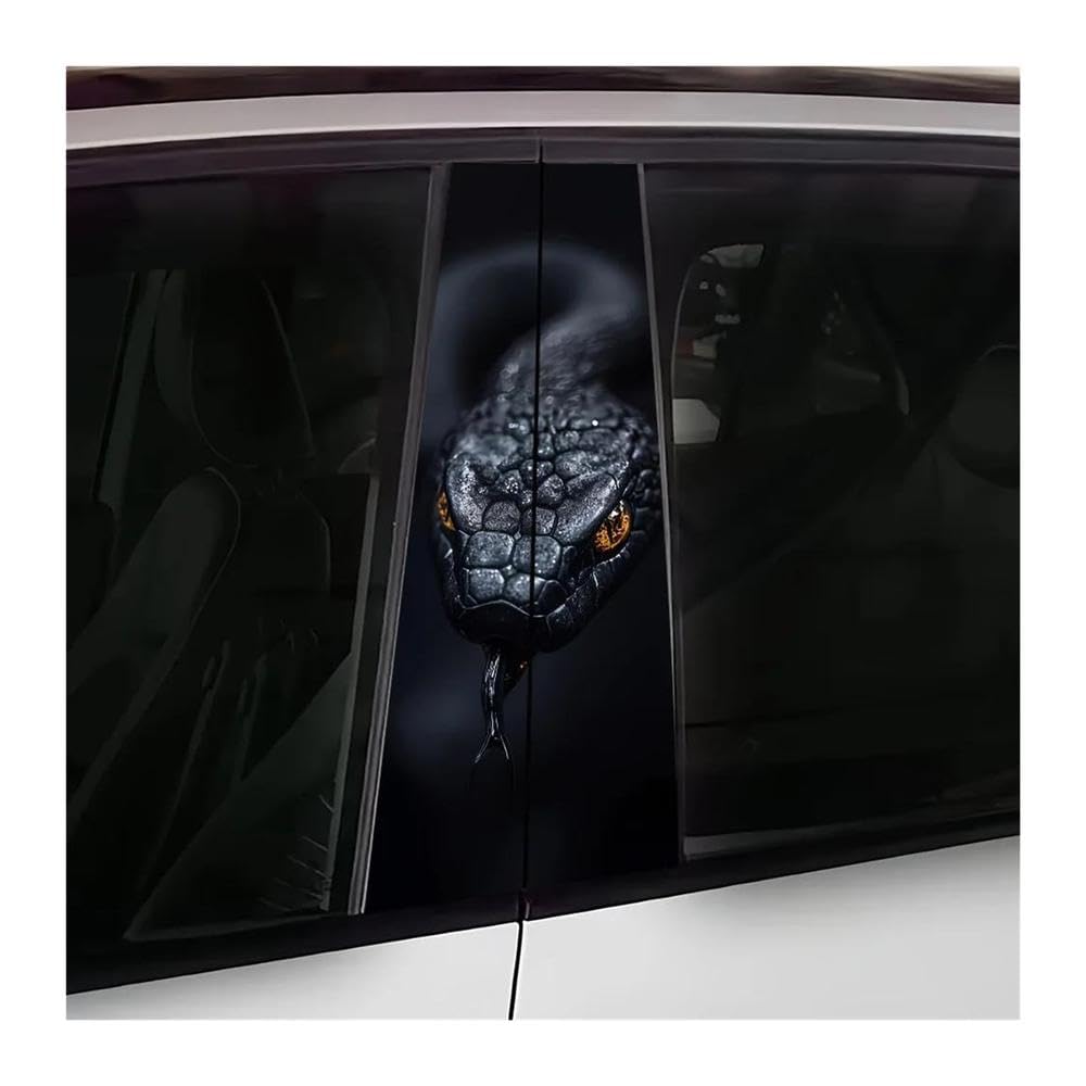 Autocollants montant central voiture pour masquer les rayures du pilier B