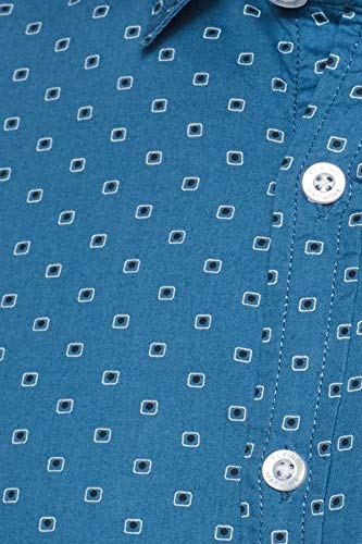Image of Flying Machine Men's Printed Slim Fit Shirts
