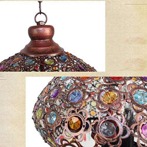 Plafonnier marocain classique pour ambiance resto oriental