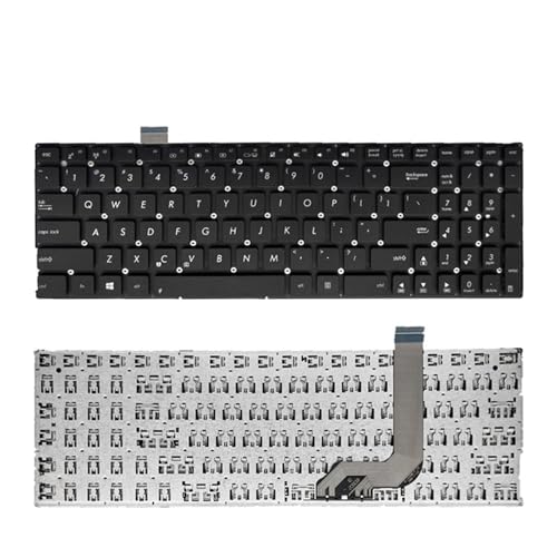 Teclado español Asus X542U X542UAP X542UAR compatible con 0KN1-261US12 negro