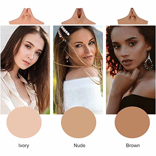 RTIA B-G Cup Silicone Peitoral Crossdresser, Placa de Seios Realistas Formas de Seios para Cosplay D