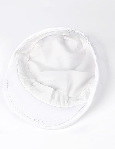 Miniatura 4 de A&J DESIGN Gorra de conductor para bebé, niño pequeño, 2 piezas, gorro de periódico y pajarita (3 meses a 8 años)