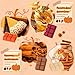 Salubrito Fall Scented Wax Melts, Strong Scented Soy Wax Cubes/Tarts Variety Set- Pumpkin Spice, Cinnamon, Spiced Cider, Snickerdoodle, Balsam Pine, Candy Corn, Fall Harvest, Apple Pie, 8x2.5oz