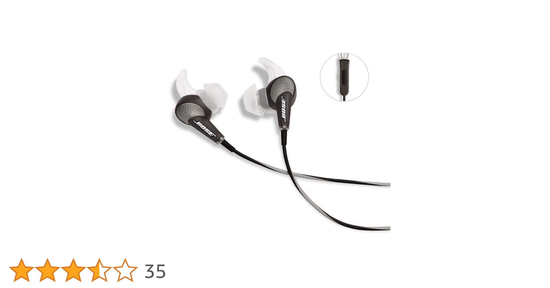 bose qc20 QuietComfort20 有線イヤホン Amazon.co.jp: Bose QuietComfortシリーズ カナル型イヤホン
