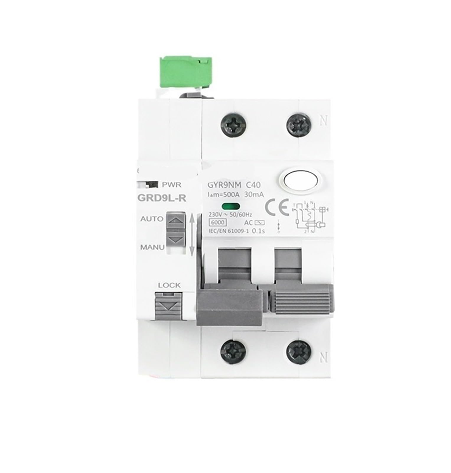 電流遮断器 過負荷 過電圧/不足電圧 過電流漏電保護 再閉路スイッチ(6