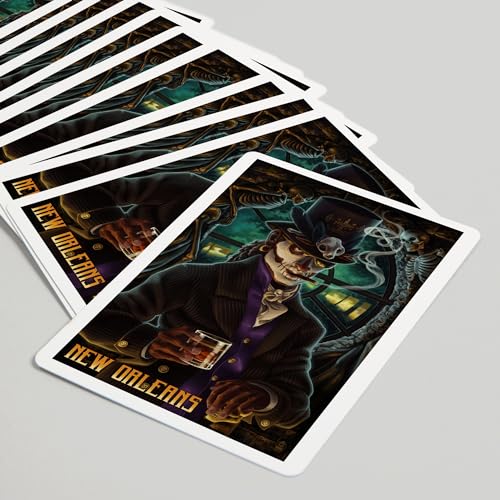 Baraja de Poker Vudú Nueva Orleans 52 Cartas miniatura 5