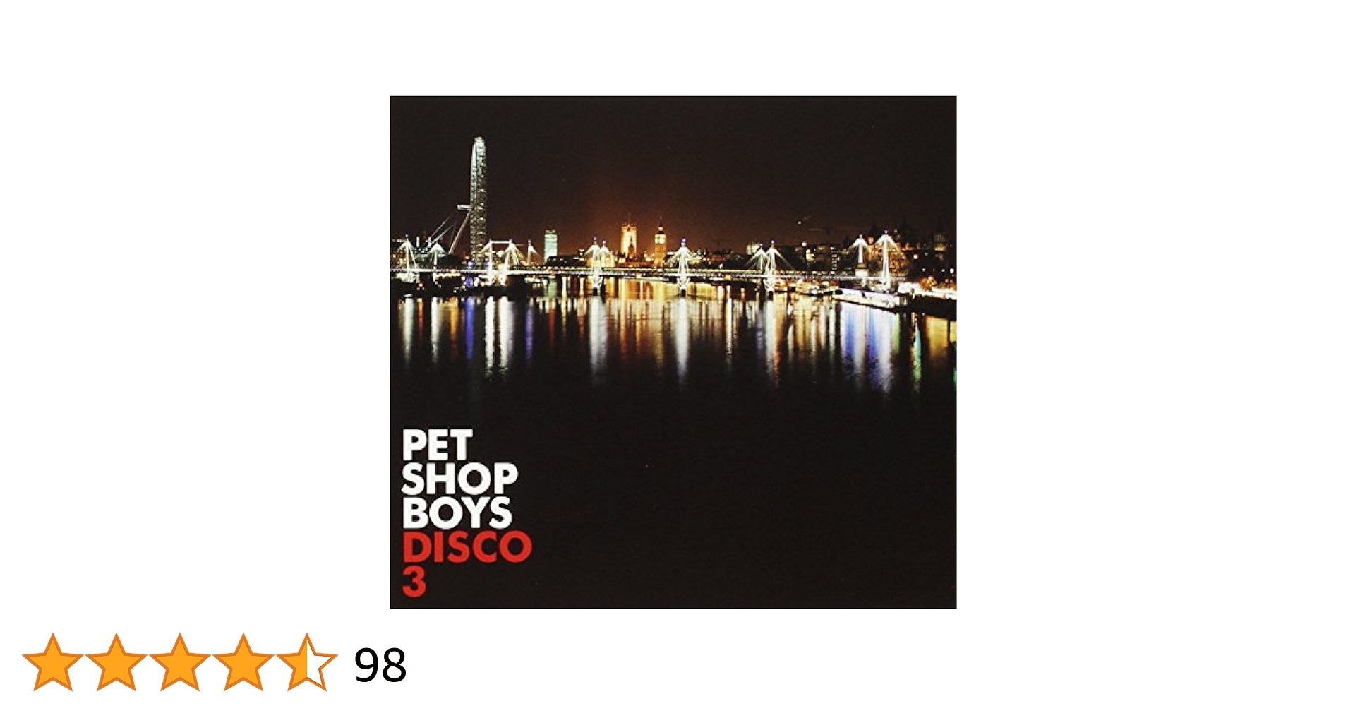 洋楽 PET SHOP BOYS DISCO 3 Pet Shop Boys – Disco 3 – CD (Album, Enhanced, Stereo), 2003