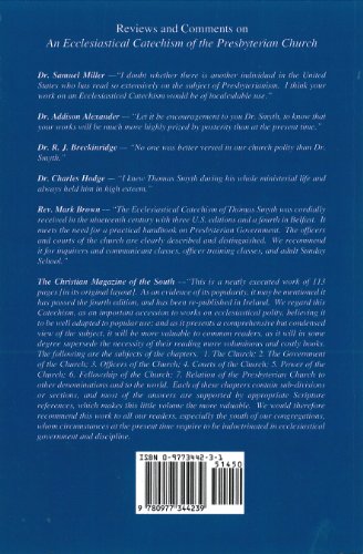 An Ecclesiastical Catechism of the Presbyterian Church for the use of Families, Bible-classes and Private Members - Image 2