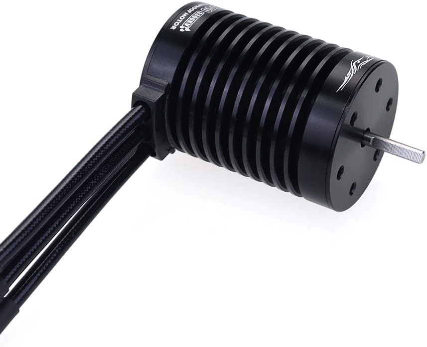 Motor with mounting holes and shaft