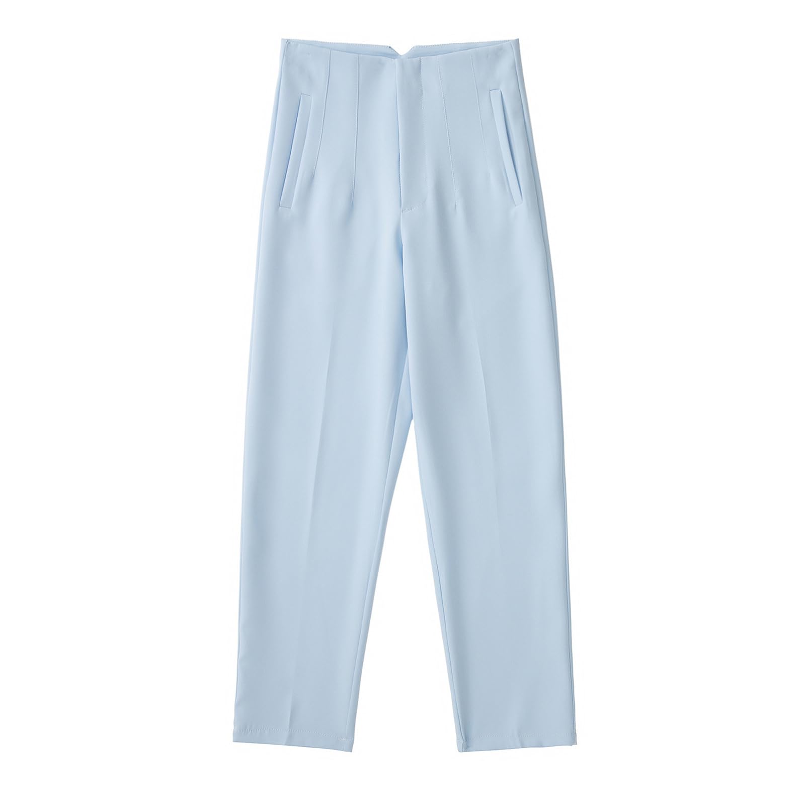 High Waisted Slim Fit Trousers for Women Womens Wide Leg Pants Dress Pants for Women Womens Trousers