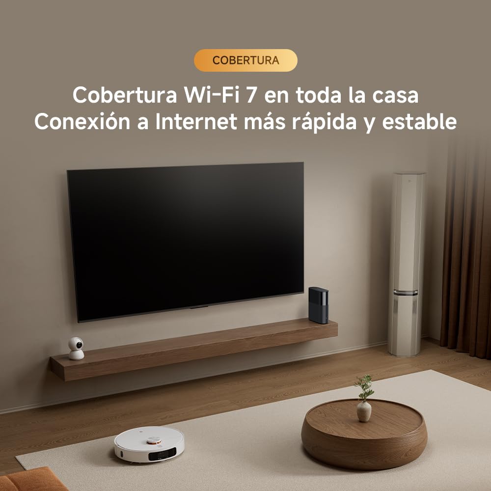 Router WiFi7 BE3600 - Puerto 2.5G, Mesh WiFi, BLE, Conexión Multi-Dispositivo con Baja Latencia