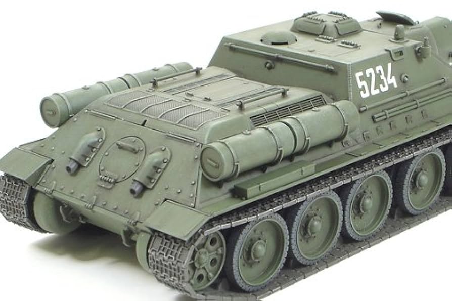 タミヤ 1/48 ミリタリーミニチュアシリーズ No.27 ソビエト自走砲 SU-122 プラモデル Amazon | タミヤ 1/48 ミリタリーミニチュアシリーズ No.27