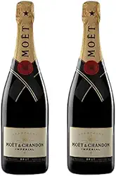 KIT 02 MOET HENNESSY CHANDON IMPÉRIAL CHAMPAGNE BRANCO FRANCÊS CHARDONNAY 750ML