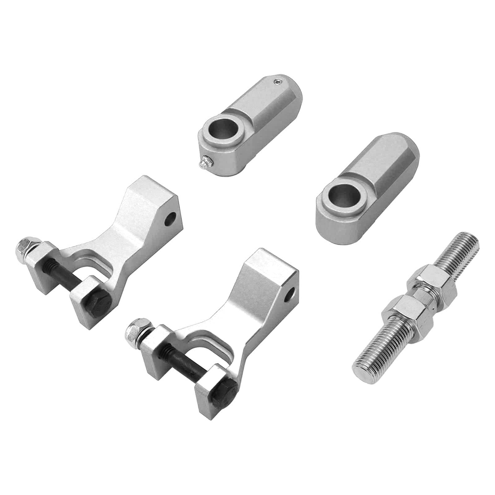 5 Pièces ATV Avant Arrière Abaissement Kit de Remplacement en Alliage D'aluminium pour 350 660 700, Améliore la maniabilité pour le Plat, la Traînée ou la Conduite Hors