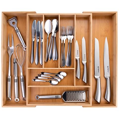 Bandeja de cubiertos extensible Alpina Cover