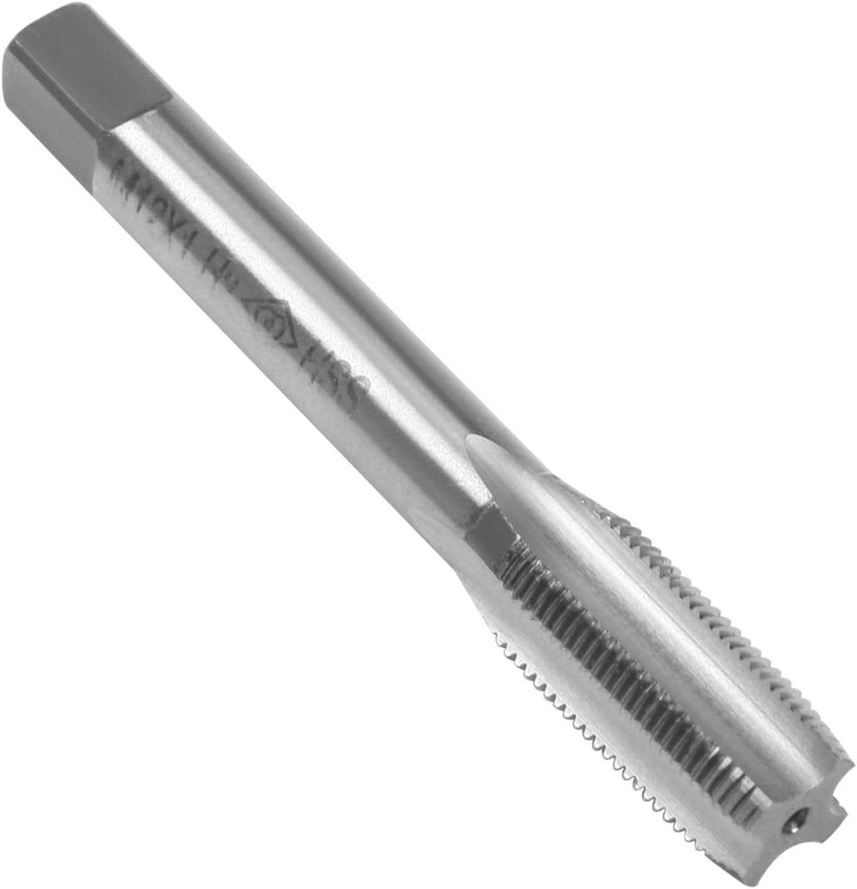 Auniwaig Machine Taps M10x1mm Pitch Spiral Flute Tap Uncoated HSS for Tthreading Machine and Electric Drills 1PCS