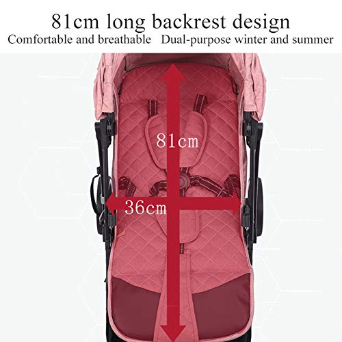 Baby kinderwagen, Kinderwagen 3 in 1, High land-scape Fashion Carriage Europees design Pram, reiswieg Kinderwagen… - Afbeelding 4