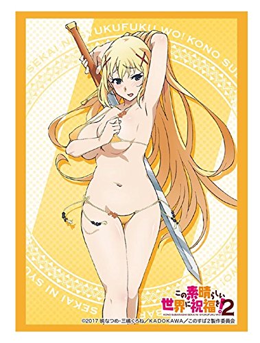 Bushiroad Konosuba Kono Subarashii Sekai ni Darkness Character Card Game Sleeves Collection V1237