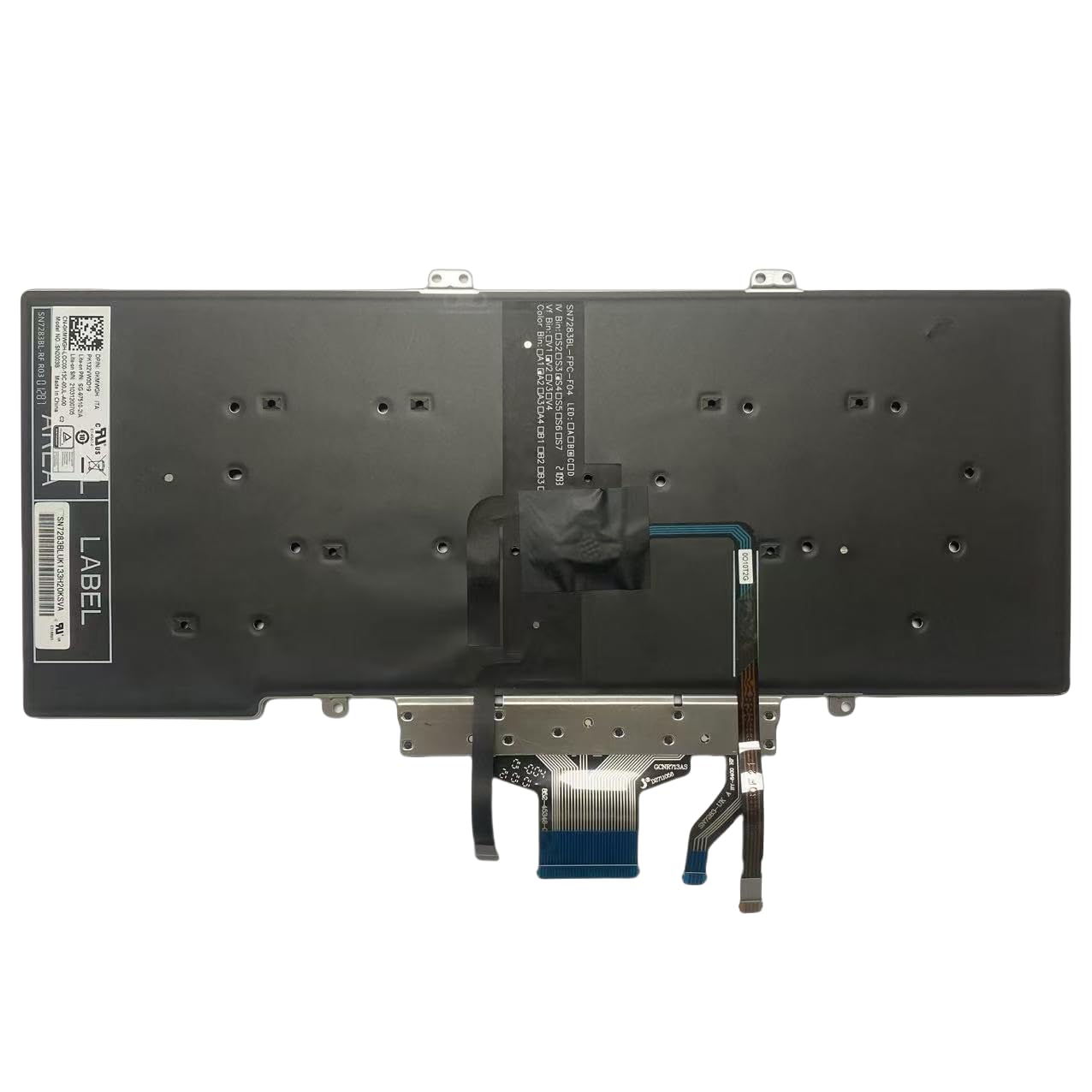 Tastiera Italiano Retroilluminata con Puntatore per Dell Latitude Serie 3400 5400 5401 5410 5411 7400 7410 Layout Italiano