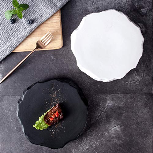 Talerze Deserowe Kreatywna Ceramiczna Zastawa Stołowa Do Steków Restauracja Nordycka Nieregularny Talerz Deserowy Talerzyki Na Przystawki Taca Na Przekąski，A