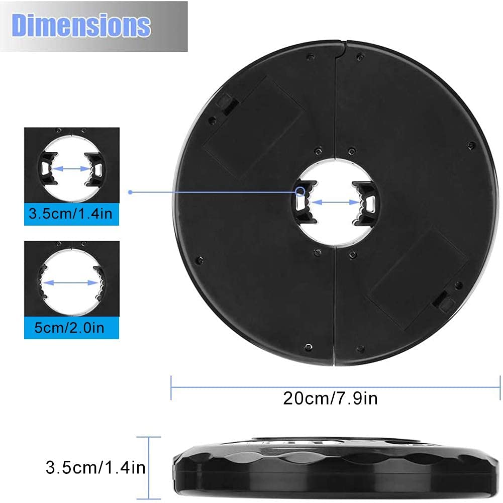 Lámpara para Sombrilla de Patio Luces Sombrilla Luz de sombrilla de patio Luz impermeable inalámbrica con 3 modos de nivel USB recargable 28 LED Parasol Mate para tiendas de campaña al aire libre U