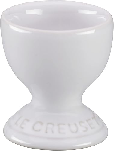 Le Creuset Stoneware taza para huevo, 2 pulgadas, Tradicional, Blanco