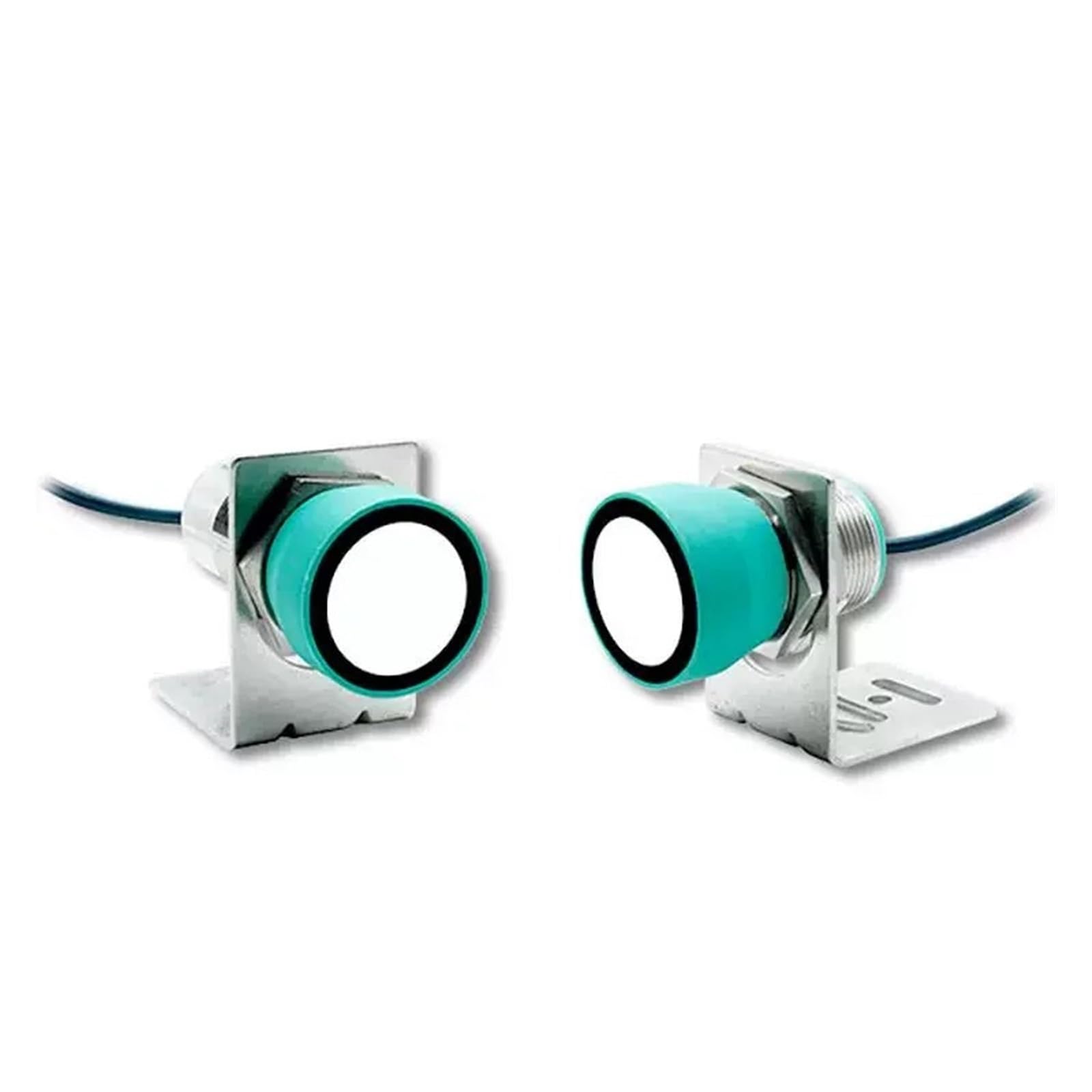 1 unidad de sensor ultrasónico M30 de detección de una y dos capas con interruptor de desplazamiento, salida NPN/PNP de 80 mm.(NPN NC)