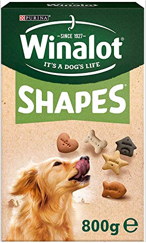 Winalot 3 x Shapes Dog Treat Biscuits 800 g