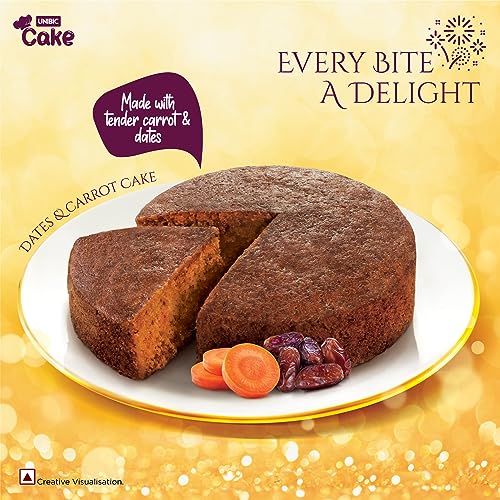 Image of Unibic Foods India Pvt LTD Dates & Carrot Cake|Premium Cake 440Gm (Pack of 2)
