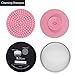 DUcare Makeup Brush Cleaner Shampoo Soap Solid Brush Cleaning Mat Removes Cosmetic Color Brush Cleaner Pad for Cleaning Makeup Sponges Brushes