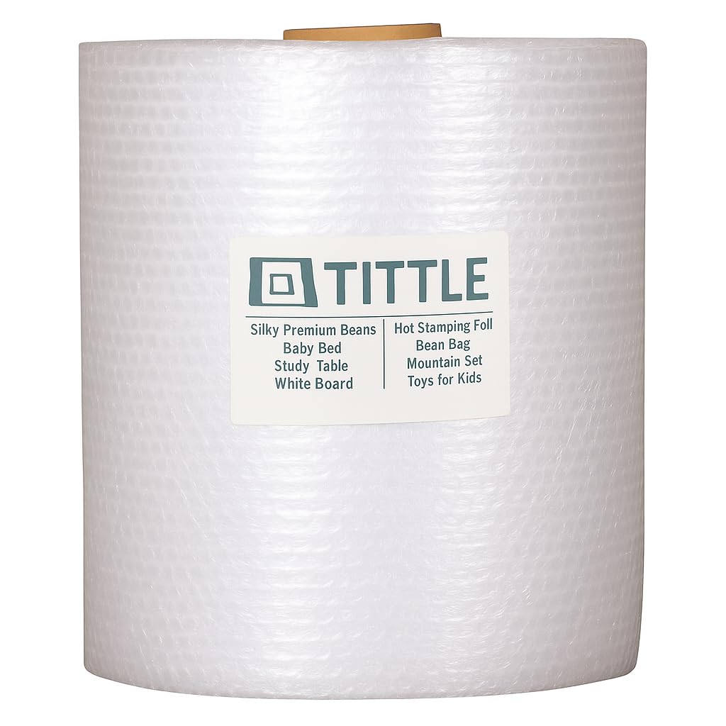 TITTLE AIR Bubble Wrap Packing Roll for Safety, Multipurpose Packing Material for Home and Office (1, 1 FT x 50 MTR)