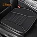 HONCENMAX Coussin Voiture Siege, Housse de Siège, Mousse Mémoire Protection Chaise Confortable Antidérapant Mat Pad Couverture Siège Auto, pour Auto Bureau Domicile - 1 Paquet