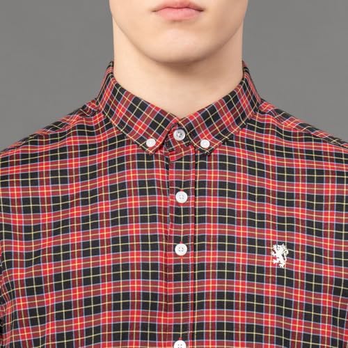 Image of Red Tape Men's Cotton Regular Fit Shirt