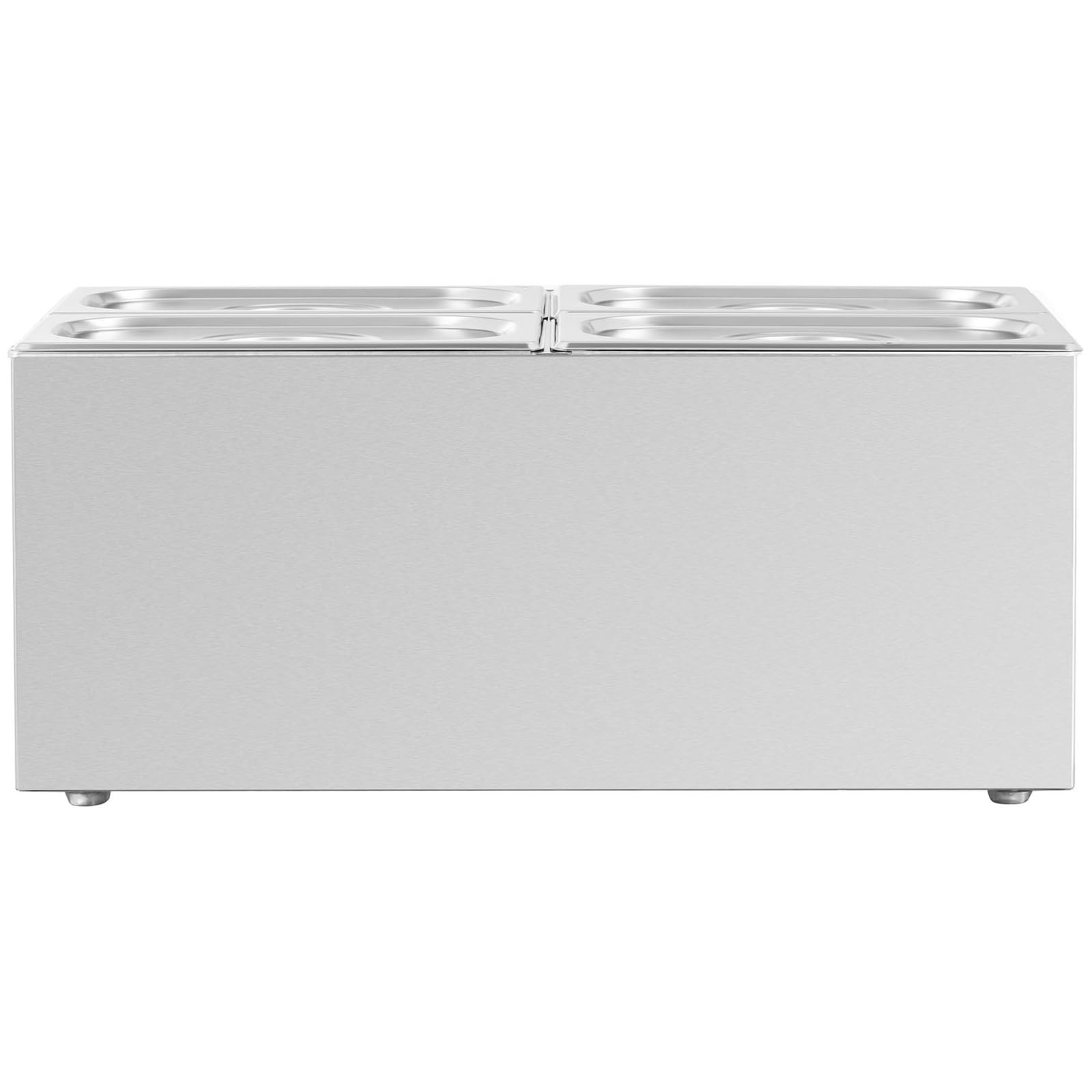 Royal Catering RCBM_GN1/4_1 Bain-marie professionnel 640 W 4 x GN 1/4 Bain-marie inox