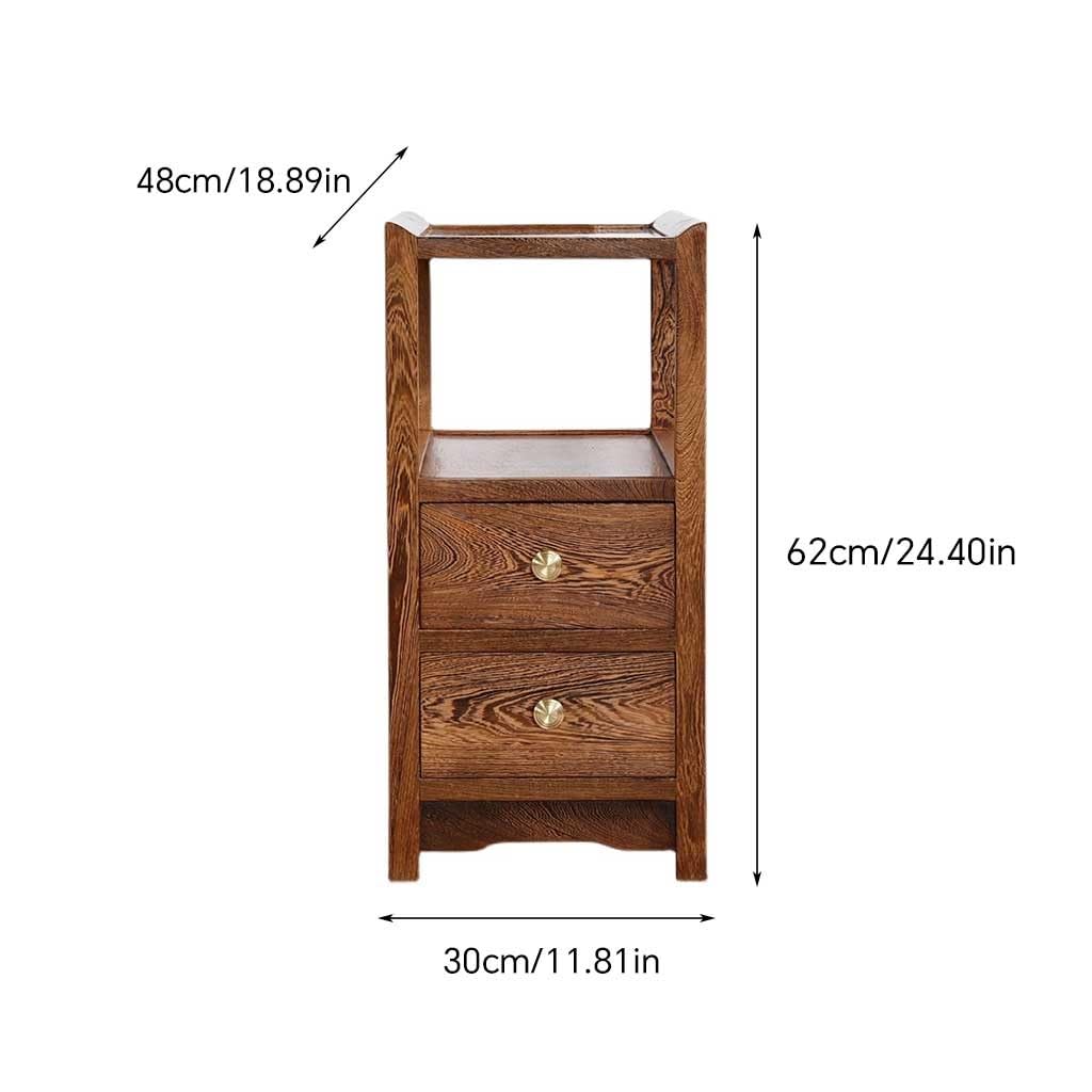 eexbz Sofa Wooden Sofa Side Table Living Room Corner Small Coffee Table Chinese Style Small Side Table Sofas for Living Room