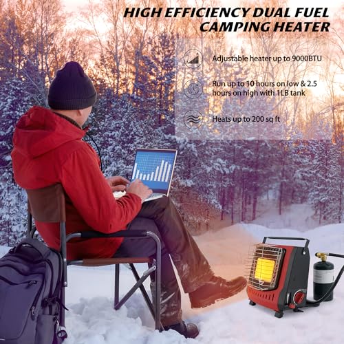9000 BTU Portable Outdoor Heater