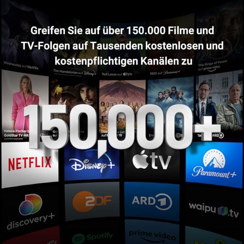 RCA Smart TV 24 Zoll Fernseher(Roku TV) HD Ready Triple Tuner Apple TV+ Netflix Disney+ YouTube Prime Video USB HDMI WiFi – Bild 3