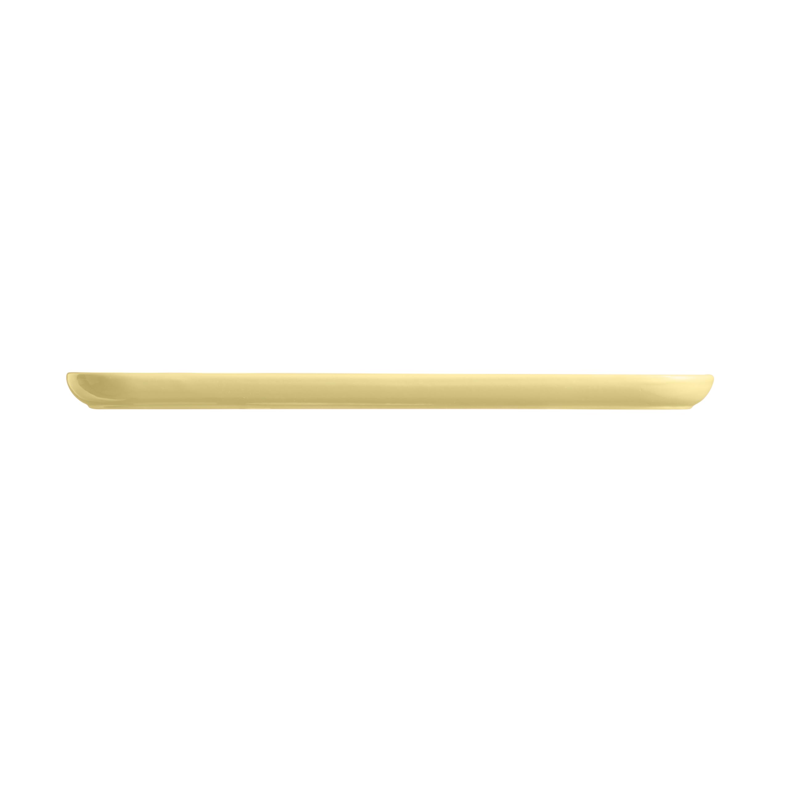 Emile Henry Plat à Cake Madeleine – Céramique Haute Résistance – Cuisson Homogène – Coloris Jaune Vanille – Fabriqué en France, Ecume