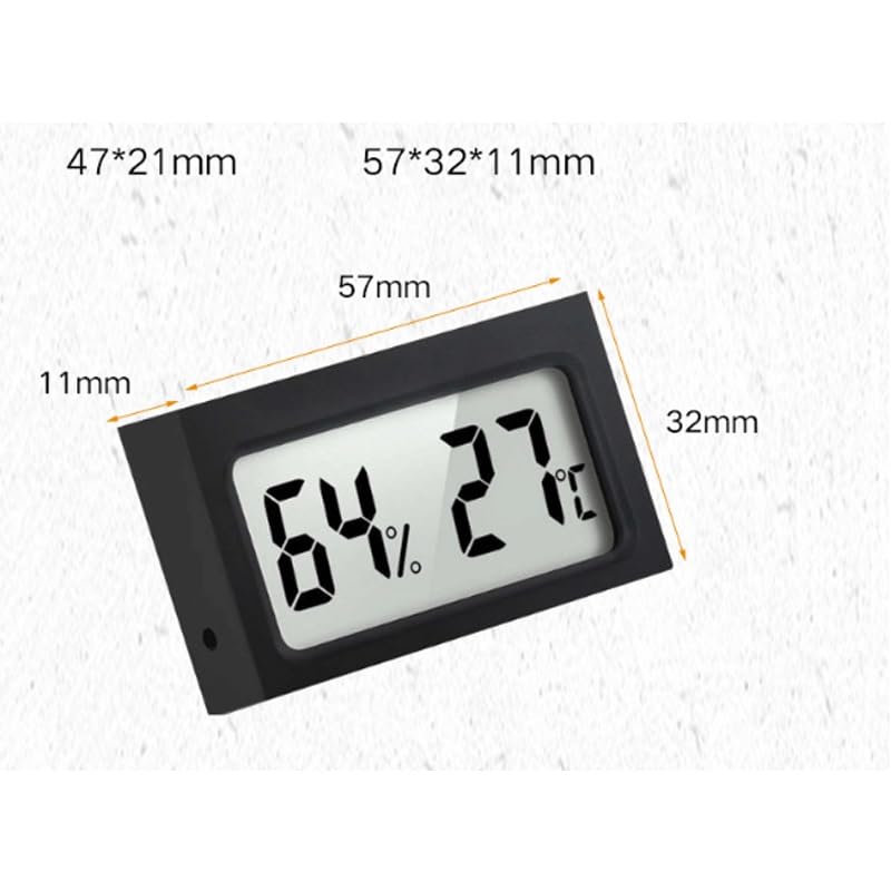 Thermometer for Household Fish Tank Humidity Gauge