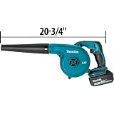 Kit de soplador inalámbrico de iones de litio Makita DUB182T1 de 18 V, LXT