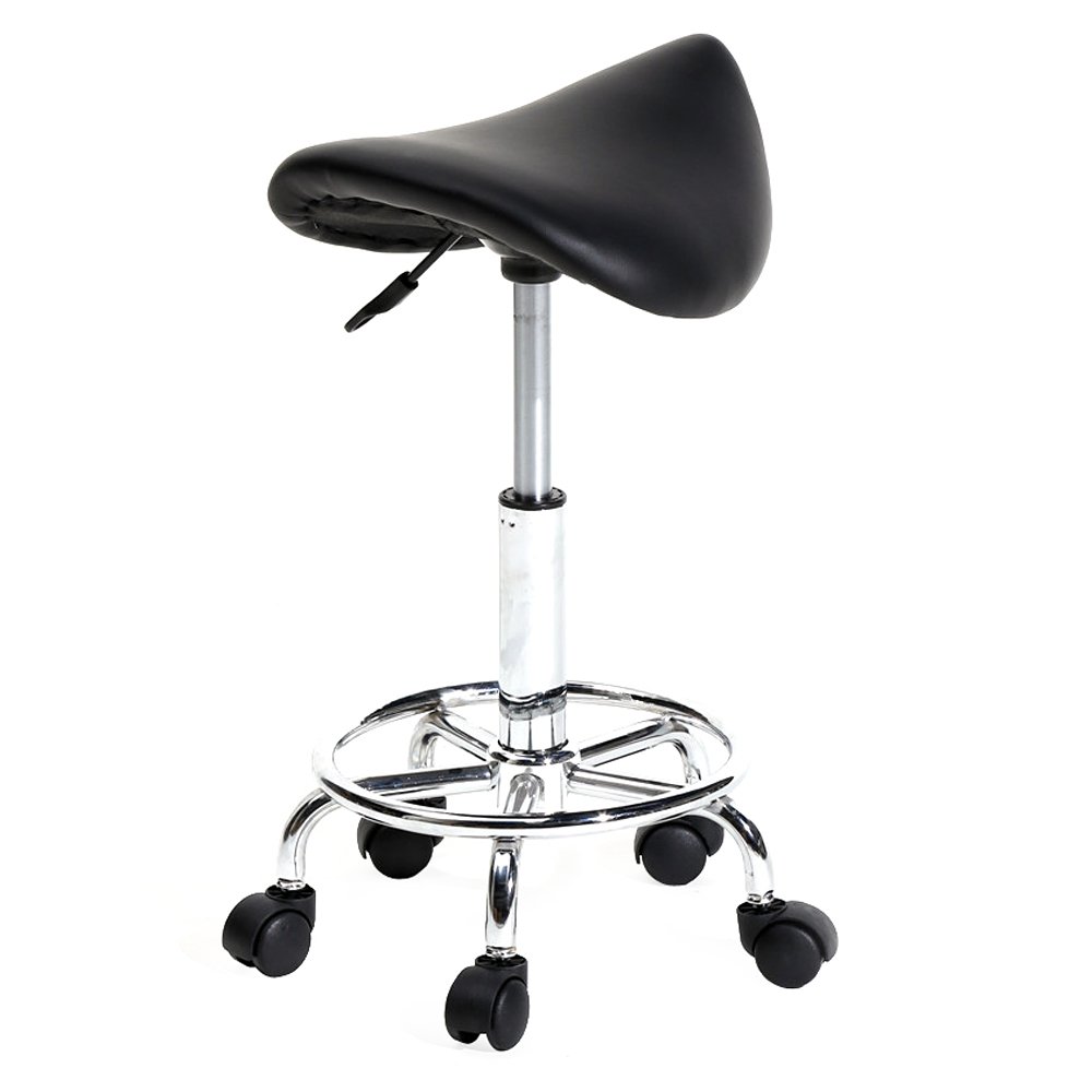 Alightup Tabouret Ergonomique à roulettes, Tabouret de Massage Pivotant 360°, Hauteur Réglable 51-65 cm, pour Salons de Massage, Bureaux et Cliniques