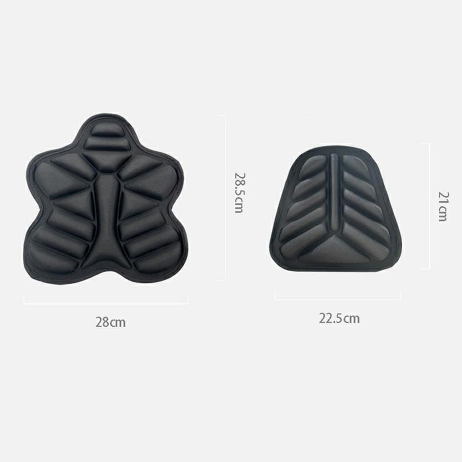 HUIOP Coussin De Siège De Moto De Refroidissement Arrière Universel, Housse De Siège 3D Antidérapante Pour Motos Et Scooters